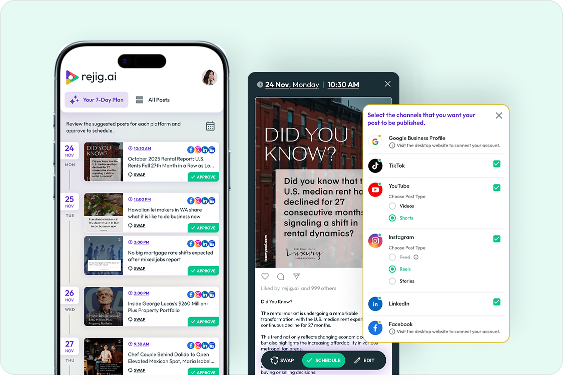 Scheduling & Publishing